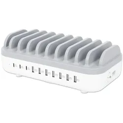 Manhattan 10-Port USB Power Delivery-Ladestation - 120 W