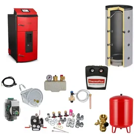 Attack Holzvergaserkessel | SLX 30 Lambda | 30 kW | Komplettset 1