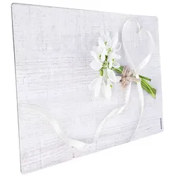 mySPOTTI Mini-Spritzschutz »Schneeglöckchen«, Aluverbund, Blumen