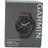 45 mm Schwarz/Schiefergrau Leder Armband Dunkelbraun