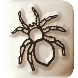 LaDot Stein - "Spinne" (1,5 x 1,5 cm) - Temporärer Tattoo Stempel