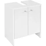 Waschbeckenunterschrank - weiß - 50 cm breit