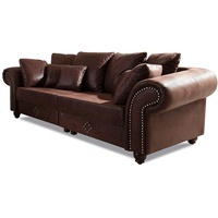 Home Affaire Big-Sofa »King George«, braun