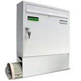 AL Briefkastensysteme 1 Fach DIN A4 wetterfest Artikelnummer: 431P1EA1ZFP9016