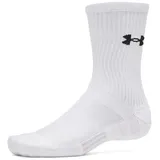 Under Armour UA PERFORMANCE COTTON 3P CRW Socken 3er Pack Weiß M