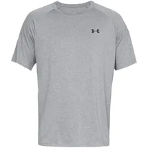 Under Armour Tech 2.0 Trainingsshirt Herren 036 steel light heather/black XS