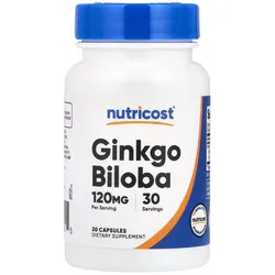 Nutricost Ginkgo Biloba (30 Kapseln)
