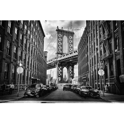 Fototapete PAPERMOON "Photo-Art LIDIA VANHAMME, IN AMERIKA NYC", bunt, B:3,50m L:2,60m, Vlies, Tapeten