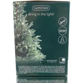 Kaemingk Lumineo Lichterkette Compact 1000 LED 22,5 m grünes Kabel in warm weiß -