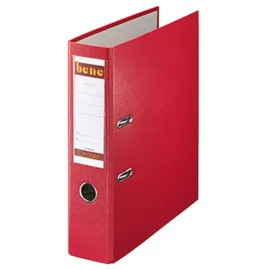 BENE DIN A4 80 mm Rot 2 St.