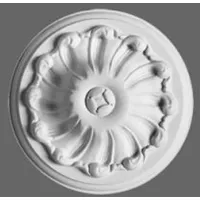 demotex gmbh Casa Padrino Stuck Rosette 15 x 15 cm Deckenstuck Deckenrosette Stuckrosette Wandrosette Wandstuck