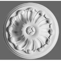 demotex gmbh Casa Padrino Stuck Rosette 15 x 15 cm Deckenstuck Deckenrosette Stuckrosette Wandrosette Wandstuck
