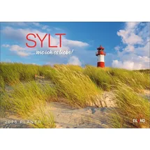 Harenberg Sylt ... wie ich es liebe Kalender 2026: mit traumhaften Inselfotos. Viel Raum für Notizen in einem dekorativen Kalender mit Urlaubsfeeling.