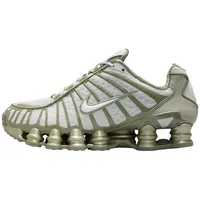 NIKE Damen W Shox TlSneaker, Light Silver Light Army White, 40.5 EU - 40.5 EU