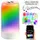 Luminea Home Control Smarte Stimmungsleuchte mit RGB-IC-LEDs, 15 Modi, WLAN, App, weiß