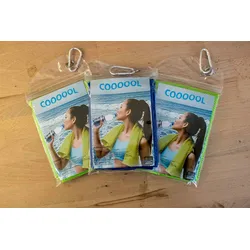 Muxel Das Sporthandtuch, Kühltuch in der praktischen Tasche - ultraleicht, kühlend, schnelltrocknend 3 Fitnesstücher im Set