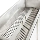 SCHMIDT security tools Mangal Grill 80x34 cm Silber