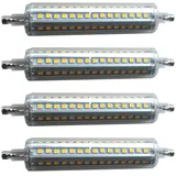 TPMAFF R7s LED-Glühbirne 135 mm 120 W Äquivalent, 12 W doppelseitiger Sockel J135 Flutlichter R7S-Glühbirne, 1000 LM dimmbar 360 ° Abstrahlwinkel Einbau-LED-Glühbirnen (4er-Pack)