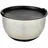 KESPER Rührschüssel mit Deckel 90895 Silber, Schwarz