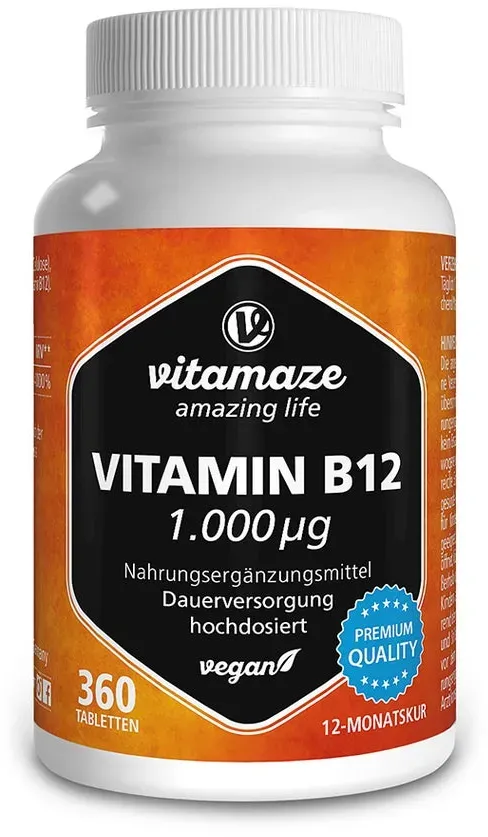 vitamaze vitamin b12 1000 360