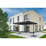 hecht International Markise freistehend 375 x 250 cm anthrazit