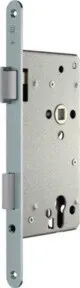 SSF Haustür-Einsteckschloss PZW 22/65/92/10mm DIN L silber ktg.