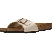 Birkenstock Madrid Vegan Birko-Flor schmal graceful pearl white 40