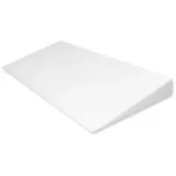 Fränkische Schlafmanufaktur Keilkissen Bettkeil Poly 9/1cm für Matratzen und Wasserbetten Breite 120cm