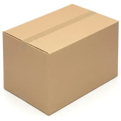 KK Verpackungen 30x Versandkarton Kartons doppelweillig - 600 x 400 x 400 - braun Faltkarton