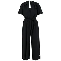 Blutsgeschwister Damen Charming Steps Jumpsuit (Größe L, schwarz)