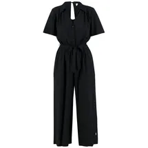 Blutsgeschwister Damen Charming Steps Jumpsuit (Größe L, schwarz)