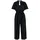 Blutsgeschwister Damen Charming Steps Jumpsuit (Größe L, schwarz)