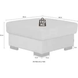 Home Affaire Stauraumhocker »Tulio« mit Stauraum beige