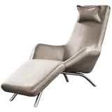 Kawola Relaxliege, Hellgrau, Metall, 1-Sitzer, Füllung: Schaumstoff, 79x95x157 cm, Wohnzimmer, Sessel, Relaxliegen