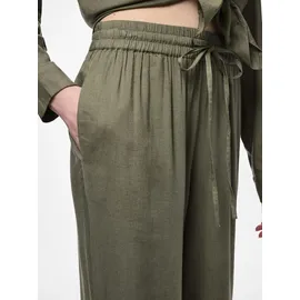 Pieces PCPIA HW WIDE PANTS Schlupfhose Grün L