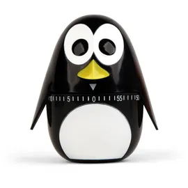 Kikkerland Küchentimer Pinguin 60 Minuten Kurzzeitmesser