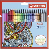 Stabilo Pen 68 24er Set