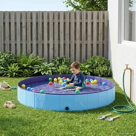 vidaXL Faltbares Hundeschwimmbecken 80 x 80 x 20 cm (3416315)