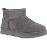 Stiefelparadies Damen Winter Boots in Grau,