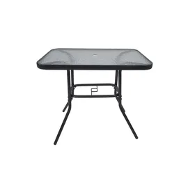 VCM Gartensitzgruppe anthrazit Stahl B/H/T: ca. 80x70x55 cm B: 80 H: 70