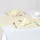 Homescapes - Tischset Creme im 2er-Set 33/50 cm,
