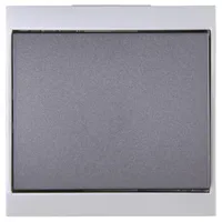 Kopp Kreuzschalter Malta silber/anthrazit