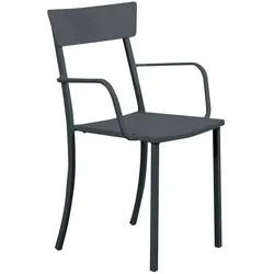 Sessel mit Armlehne Mogan schwarz