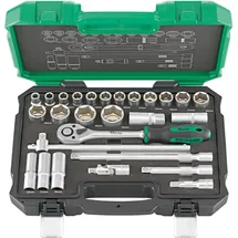 Fortis Steckschlüssel-Garnitur 1/2" 27-tlg.