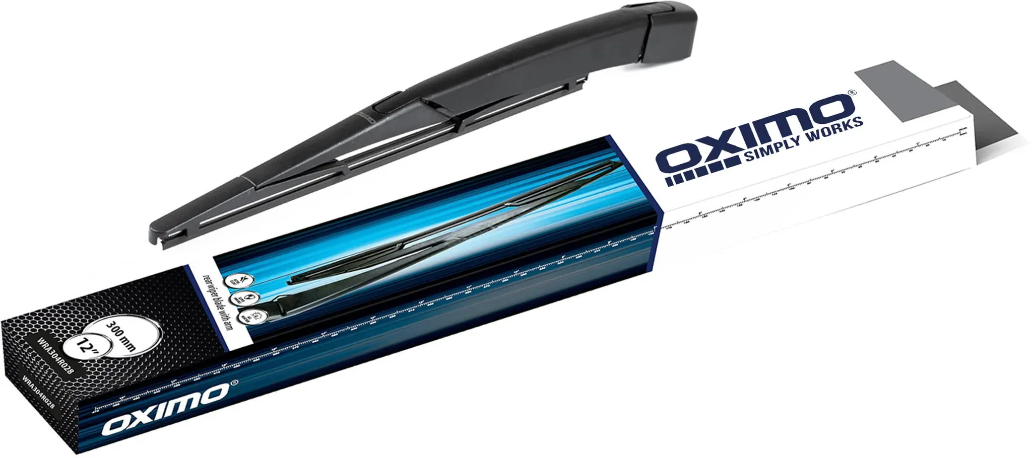 OXIMO Wischarm, Scheibenreinigung wra304r028 hinten für Opel