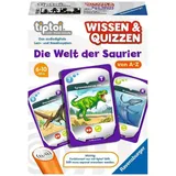 Ravensburger tiptoi Wissen und Quizzen Die Welt der Saurier Spiel, ab 6 Jahren, Wertvolles Wissen über Meeres-, Flug- und Dinosaurier sammeln