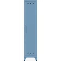 BISLEY Fern Locker FERLOC3S605 blau 3 Fachböden 38,0 x 51,0 x 180,0 cm, aufgebaut, 1 St.