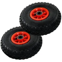 vidaXL Sackkarrenräder 2 Stk. Gummi 3,00-4 (245x82)