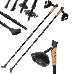 Nordic Walking Stöcke Rot