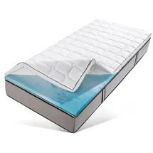 RIBECO Topper Aaron MAXI 90 x 190 cm weiß